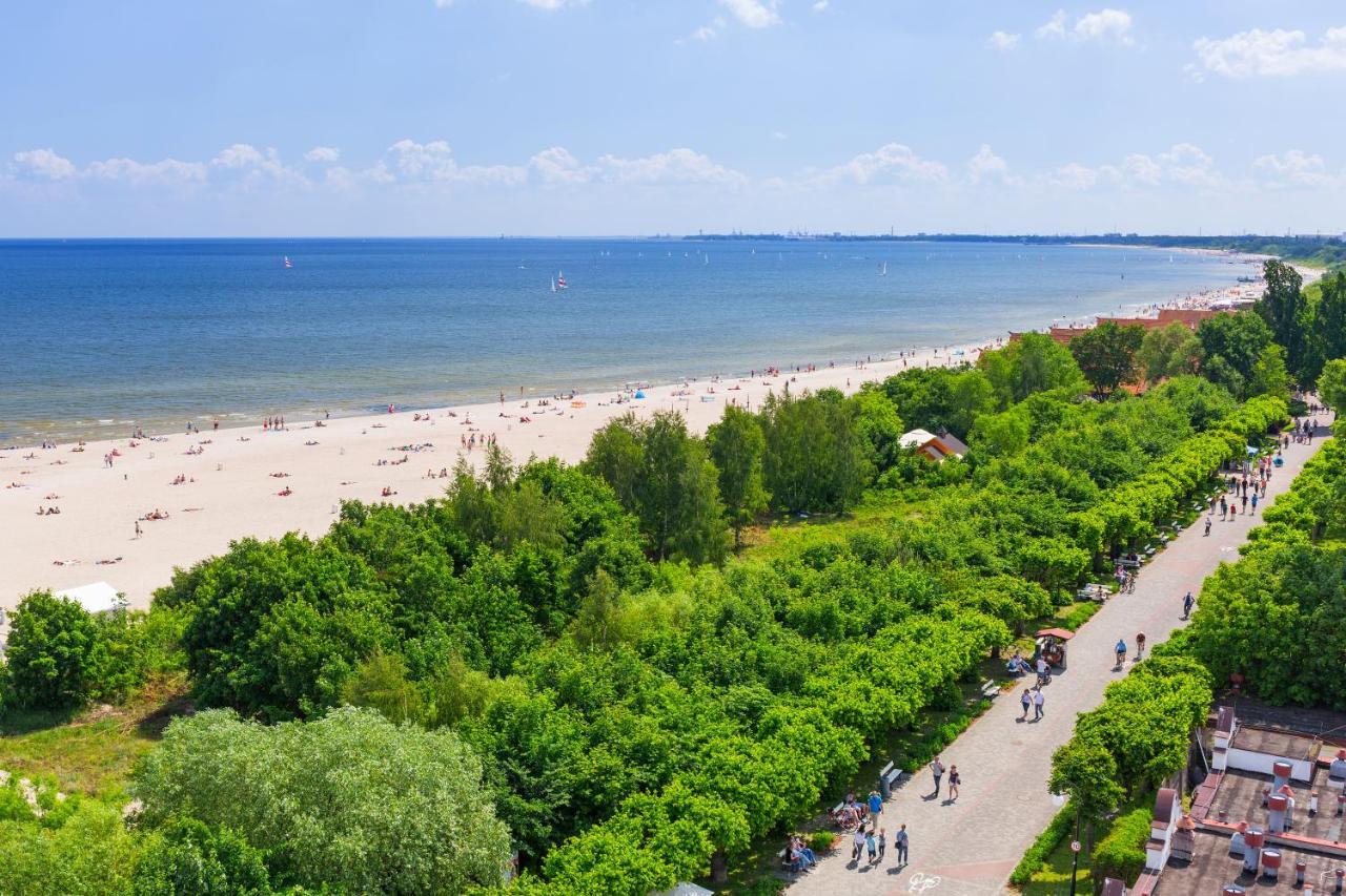 Beach Front - Nautilius Appartement Gdańsk Buitenkant foto